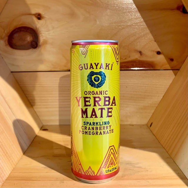 Guayaki Yerba Mate Sparkling - Variety Pack - Classic Gold, Cranberry  Pomegran.. 